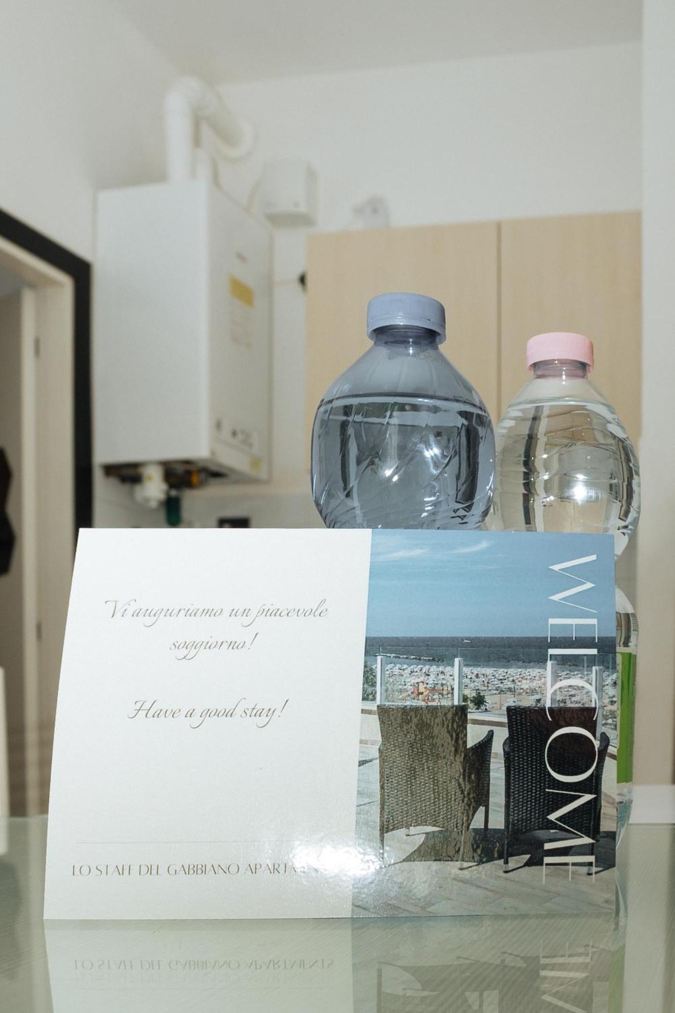 Gabbiano Apartments 리미니 외부 사진